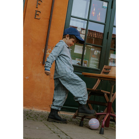 Fliink Slate Cody Check Bukser