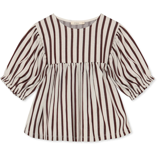 Fliink Sandshell Stripe Elly 3-4 Bluse