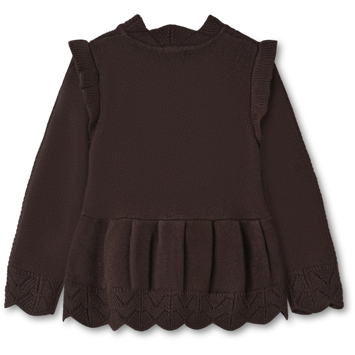 Fliink Coffee Bean Alilly Peplum Pullover