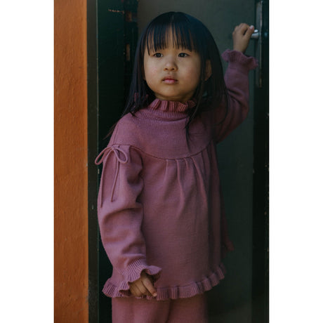 Fliink Ash Rose Kino Ls Strik Bluse