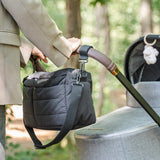 DonebyDeer Black Quiltet Barnevognstaske