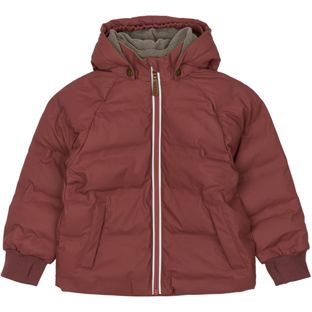 Mikk-Line Apple Butter PU Puff Jakke Rec.