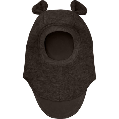 Huttelihut Dark Brown Melange Elefanthue Ears Uld