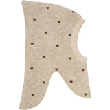 Huttelihut Sand Melange Elefanthue All Over Emb. Uld