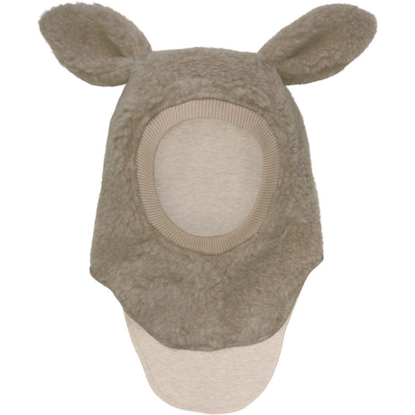 Huttelihut Camel Melange Elefanthue Ears Uld Bamse