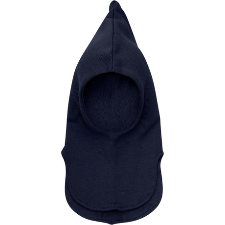 Huttelihut Dark Navy Elefanthue Uld Strik Windstop