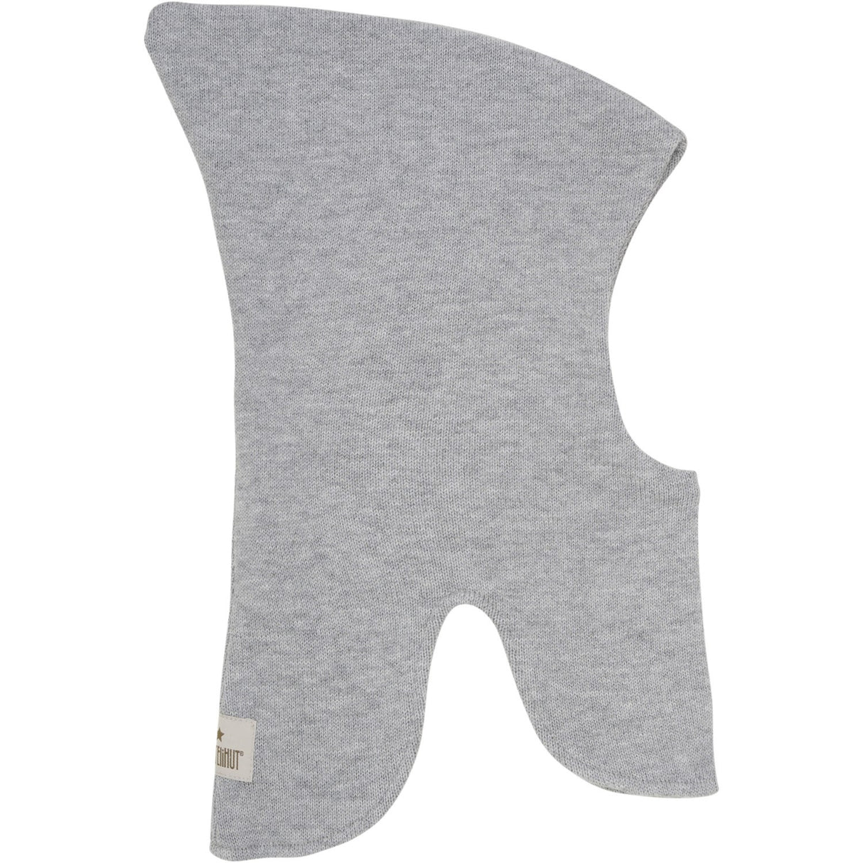 Huttelihut Light Grey Melange Elefanthue Uld Strik Windstop