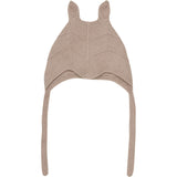 Huttelihut Mahogany Rose Bonnet Ears Alpaca Uld Strik