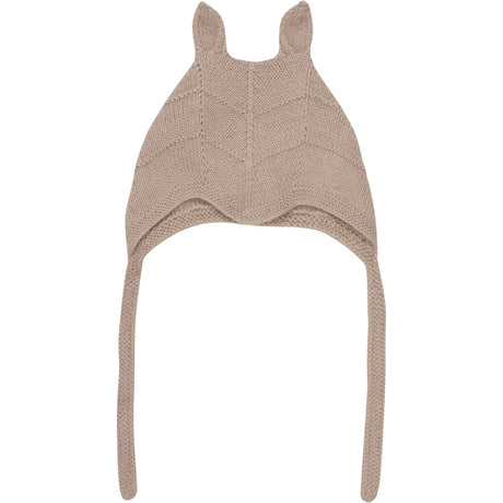 Huttelihut Mahogany Rose Bonnet Ears Alpaca Uld Strik