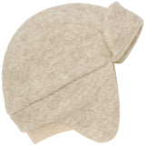 Huttelihut Sand Melange Hue Uld W. Velour Lining