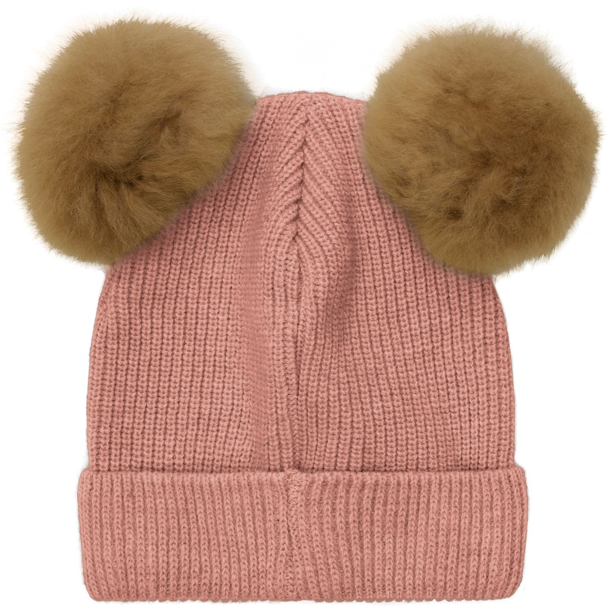 Huttelihut Burlwood Hue Strik Alpaca Pompoms