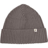 Huttelihut Brown Melange Beanie Uld Strik