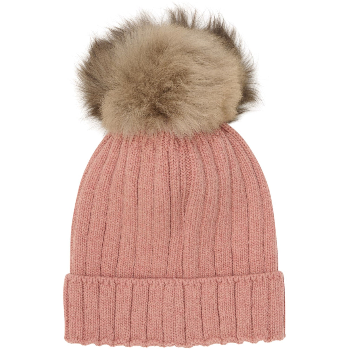 Huttelihut Burlwood Hue Strik Alpaca Pompom