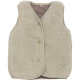Huttelihut Cement Vest Uld Bamse W. Lining