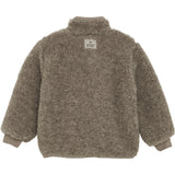 Huttelihut Camel Melange Jakke Uld Bamse W. Lining