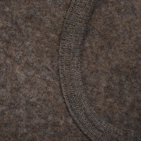 Huttelihut Brown Melange Elefanthue Ears Uld Fleece