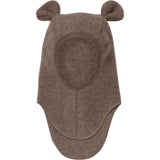 Huttelihut Brown Melange Elefanthue Ears Uld Fleece