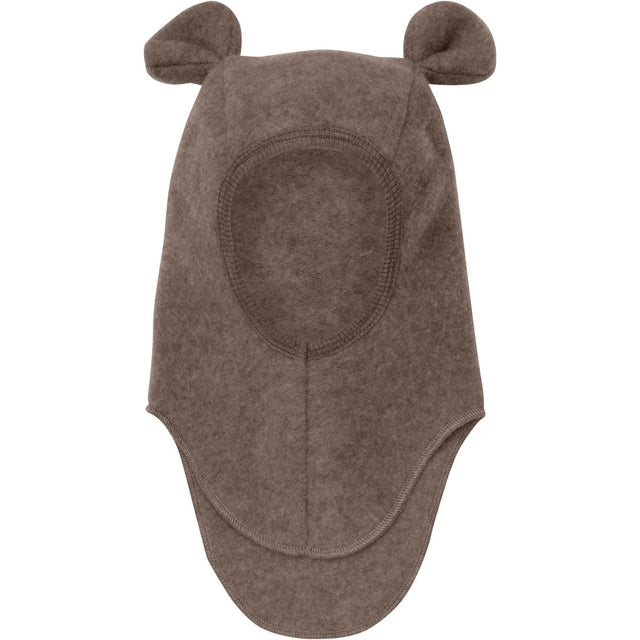 Huttelihut Brown Melange Elefanthue Ears Uld Fleece