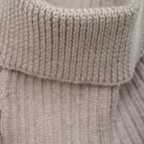 Huttelihut Camel Melange Halsedisse Uld Strik