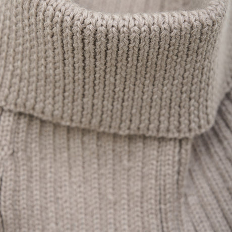 Huttelihut Camel Melange Halsedisse Uld Strik