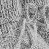 Huttelihut Medium Grey Melange Futter Alpaca Uld Strik