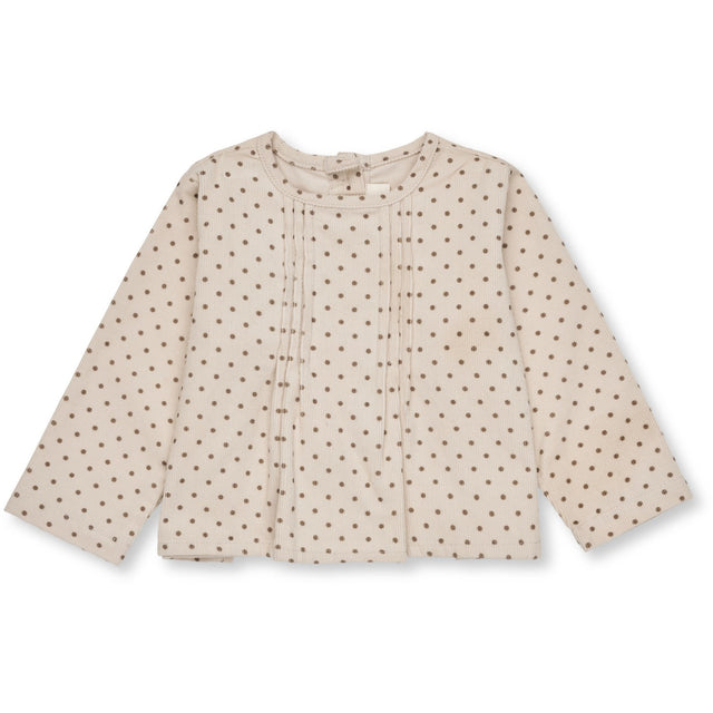 Lalaby Brown Dot Holly Top
