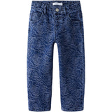 Name It Dark Blue Denim Nmfbella Mom Jeans 5005-Qj O