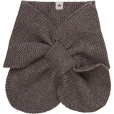 Huttelihut Brown Melange Halsedisse Uld Strik