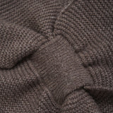 Huttelihut Brown Melange Halsedisse Uld Strik