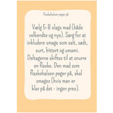 Babybite SPISEKORT: MADDETEKTIVERNE - Aktivitetskort Der Gør Det Sjovt For Børn At Smage Ny Mad