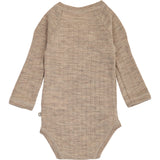 Müsli Balsam Melange Woolly Rib Slå-om L/S Body