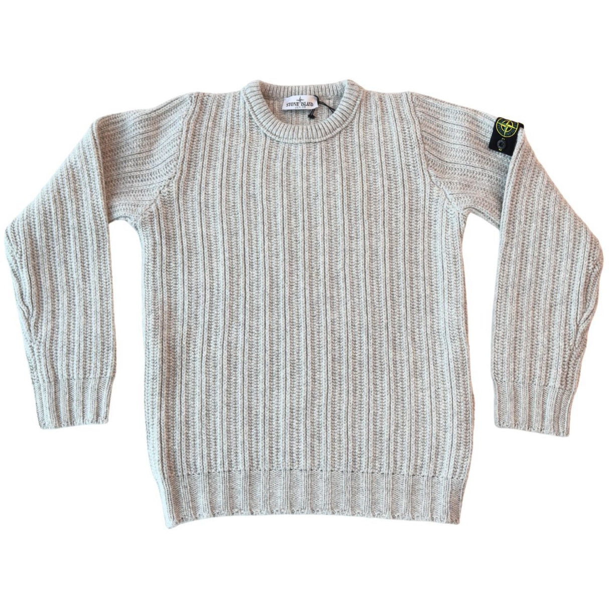 Stone Island Melange Grey Strik