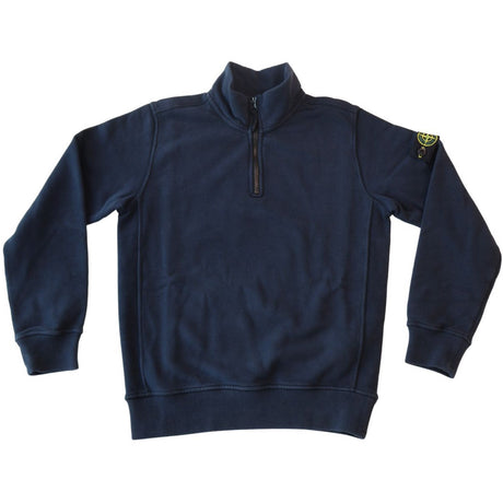 Stone Island Navy Blue Ls Polo