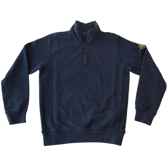 Stone Island Navy Blue Ls Polo