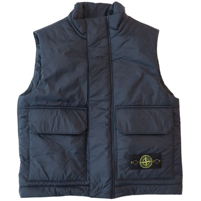 Stone Island Navy Blue Vest