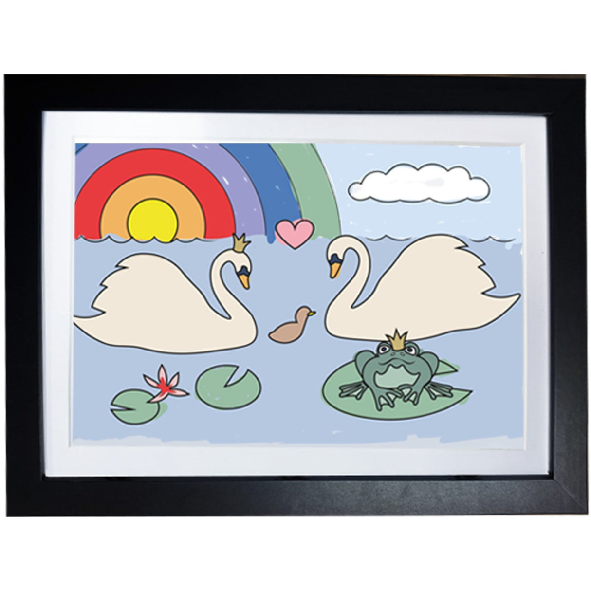 Vanilla COPENHAGEN Black Billedramme Black