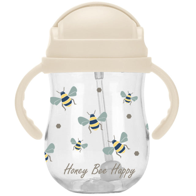 Vanilla COPENHAGEN Transparent Sugerør Flaske Tritan Honeybee 300 Ml