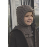 Huttelihut Brown Melange Elefanthue Uld Strik