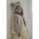 Huttelihut Cement Vest Uld Bamse W. Lining