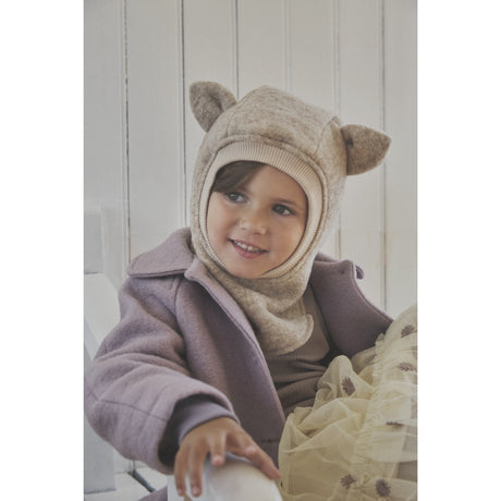 Huttelihut Camel Melange Elefanthue Ears Uld