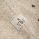 Huttelihut Sand Melange Elefanthue All Over Emb. Uld