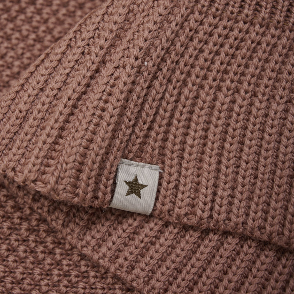 Huttelihut Burlwood Elefanthue Uld Strik Windstop