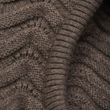 Huttelihut Brown Melange Elefanthue Uld Strik