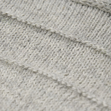 Huttelihut Medium Grey Melange Bonnet Ears Alpaca Uld Strik