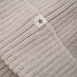 Huttelihut Camel Melange Beanie Uld Strik