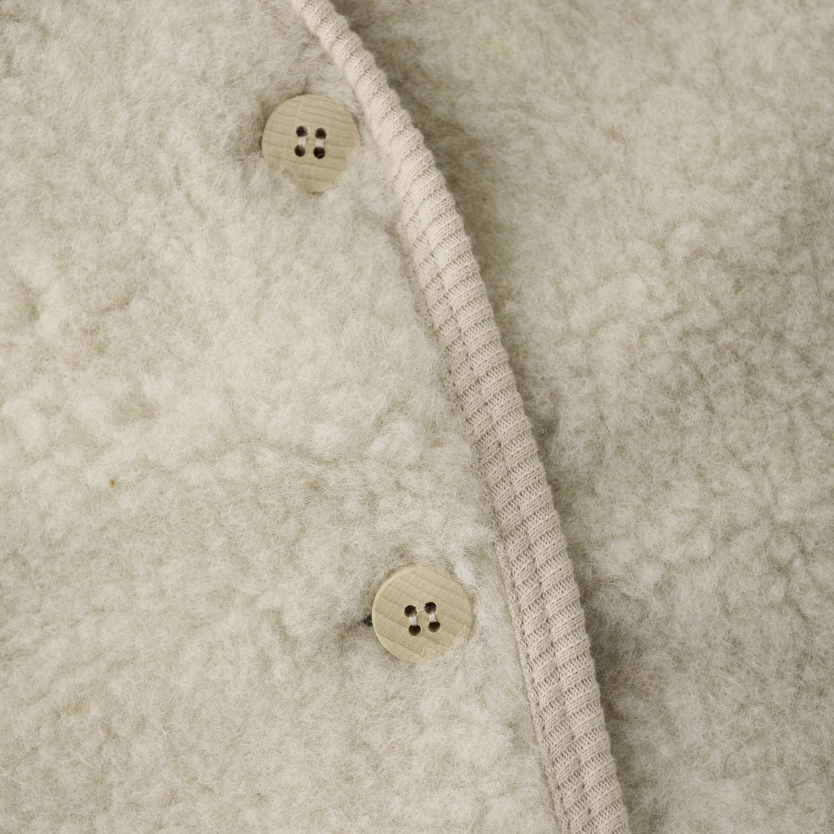 Huttelihut Cement Vest Uld Bamse W. Lining