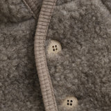 Huttelihut Camel Melange Jakke Pixie Uld Bamse W. Lin