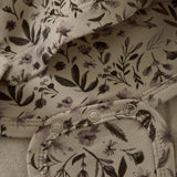 Minymo Smoke Gray Kjole LS AOP Sweat