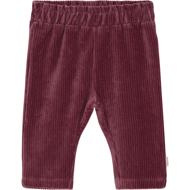 Minymo Rose Brown Bukser Velour
