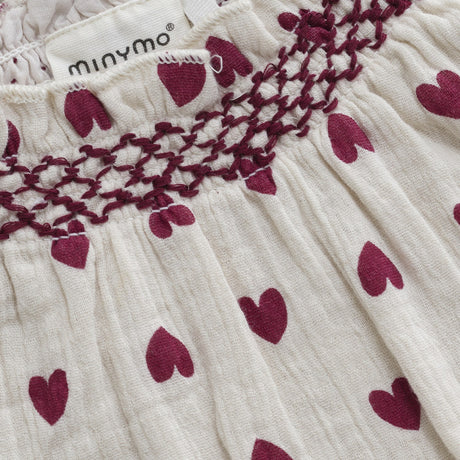 Minymo Eggnog Bluse LS AOP